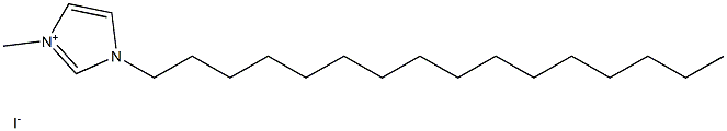 1-CETYL-3-METHYLIMIDAZOLIUM IODIDE Struktur