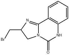 2-(BROMOMETHYL)-2,6-DIHYDROIMIDAZO[1,2-C]QUINAZOLIN-5(3H)-ONE Struktur