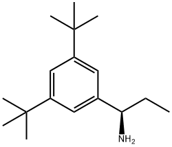 (1R)-1-[3,5-BIS(TERT-BUTYL)PHENYL]PROPYLAMINE Struktur