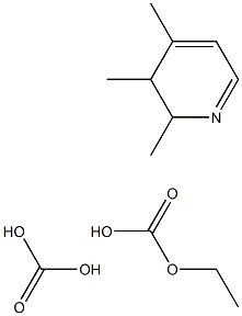 ETHYL DIHYDROCOLLIDINEDICARBONATE Struktur