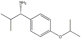 (1S)-2-METHYL-1-[4-(METHYLETHOXY)PHENYL]PROPYLAMINE Struktur