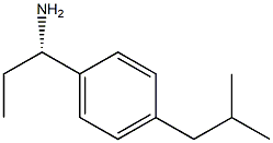 (1S)-1-[4-(2-METHYLPROPYL)PHENYL]PROPYLAMINE Struktur