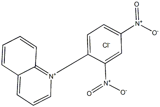 1-(2,4-DINITROPHENYL)-QUINOLINIUM CHLORIDE Struktur