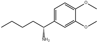 (1R)-1-(3,4-DIMETHOXYPHENYL)PENTYLAMINE Struktur