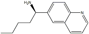 (1R)-1-(6-QUINOLYL)PENTYLAMINE Struktur