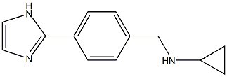 (1S)CYCLOPROPYL(4-IMIDAZOLYLPHENYL)METHYLAMINE Struktur