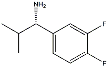 (1S)-1-(3,4-DIFLUOROPHENYL)-2-METHYLPROPYLAMINE Struktur