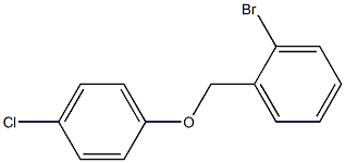 2-BROMOBENZYL-(4-CHLOROPHENYL)ETHER Struktur