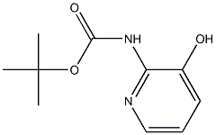 (3-HYDROXY-PYRIDIN-2-YL)-CARBAMIC ACID TERT-BUTYL ESTER Struktur