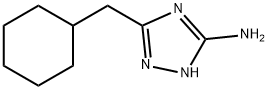 5-CYCLOHEXYLMETHYL-1H-[1,2,4]TRIAZOL-3-YLAMINE Struktur