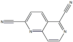 1,6-NAPHTHYRIDINE-2,5-DICARBONITRILE Struktur