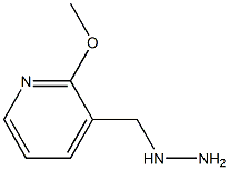 (2-METHOXY-PYRIDIN-3-YLMETHYL)-HYDRAZINE Struktur