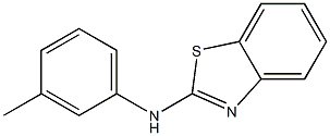 N-(3-METHYLPHENYL)-1,3-BENZOTHIAZOL-2-AMINE Struktur