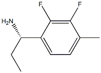 (1S)-1-(2,3-DIFLUORO-4-METHYLPHENYL)PROPYLAMINE Struktur