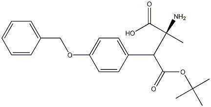 BOC-O-BENZYL-ALPHA-METHYL-L-TYR Struktur