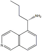 (1S)-1-(5-ISOQUINOLYL)BUTYLAMINE Struktur