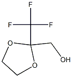 (2-(TRIFLUOROMETHYL)-1,3-DIOXOLAN-2-YL)METHANOL Struktur