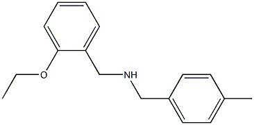 1-(2-ETHOXYPHENYL)-N-(4-METHYLBENZYL)METHANAMINE Struktur