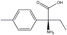 (2S)-2-AMINO-2-(4-METHYLPHENYL)BUTANOIC ACID Struktur