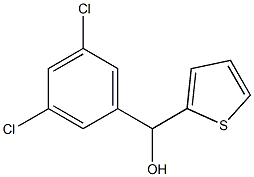 3,5-DICHLOROPHENYL-(2-THIENYL)METHANOL Struktur