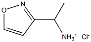 1-ISOXAZOL-3-YL-ETHYL-AMMONIUM CHLORIDE Struktur