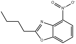 2-BUTYL-4-NITRO-1,3-BENZOXAZOLE Struktur