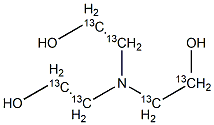 TRIETHANOLAMINE (13C6) Struktur