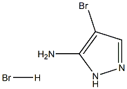 4-BROMO-2H-PYRAZOL-3-YLAMINE HYDROBROMIDE Struktur