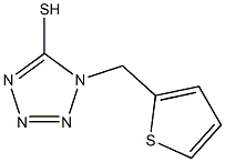 1-(THIEN-2-YLMETHYL)-1H-TETRAZOLE-5-THIOL Struktur