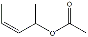 CIS-2-ACETOXY-3-PENTENE Struktur