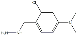 (2-CHLORO-4-DIMETHYLAMINO-BENZYL)-HYDRAZINE Struktur