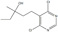 5-NITRYL-4,6-DICHLOROPYRIMIDINE Struktur