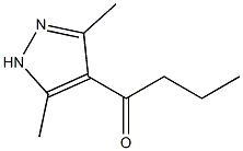 1-(3,5-DIMETHYL-1H-PYRAZOL-4-YL)BUTAN-1-ONE Struktur