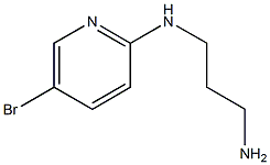 2-N-(3-AMINOPROPYL)-AMINO-5-BROMOPYRIDINE Struktur