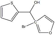 3-BROMO-2-THIENYL-(3-FURYL)METHANOL Struktur