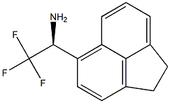 (1S)-1-ACENAPHTHEN-5-YL-2,2,2-TRIFLUOROETHYLAMINE Struktur