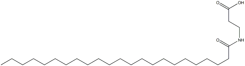 N-TRICOSANOYL-BETA-ALANINE Struktur