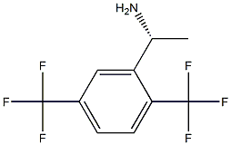 (1R)-1-[2,5-BIS(TRIFLUOROMETHYL)PHENYL]ETHYLAMINE Struktur