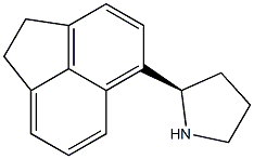 (2R)-2-ACENAPHTHEN-5-YLPYRROLIDINE Struktur