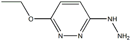 3-ETHOXY-6-HYDRAZINOPYRIDAZINE Struktur