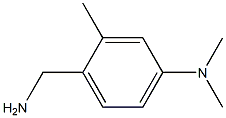 2-METHYL-4-DIMETHYLAMINOBENZYLAMINE Struktur