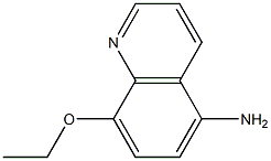 8-ETHOXY-5-QUINOLINYLAMINE Struktur