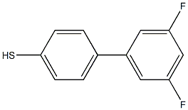 4-(3,5-DIFLUOROPHENYL)THIOPHENOL Struktur