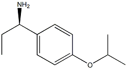 (1R)-1-[4-(METHYLETHOXY)PHENYL]PROPYLAMINE Struktur