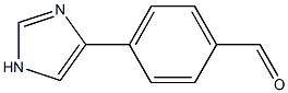 4-(1H-IMIDAZOL-4-YL)BENZALDEHYDE Struktur