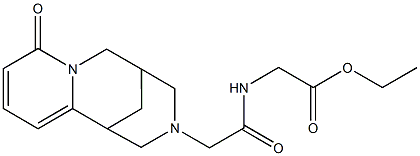 ETHYL {[(6-OXO-7,11-DIAZATRICYCLO[7.3.1.0~2,7~]TRIDECA-2,4-DIEN-11-YL)ACETYL]AMINO}ACETATE Struktur