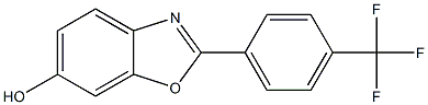 2-(4-(TRIFLUOROMETHYL)PHENYL)BENZO[D]OXAZOL-6-OL Struktur