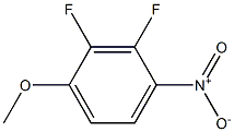 2,3-DIFLUORO-4-NITROANISOLE Struktur