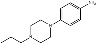 1-(4-AMINOPHENYL)-4-N-PROPYLPIPERAZINE Struktur