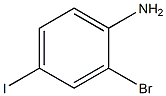 2-BROMO-4-IODOANILINE Struktur